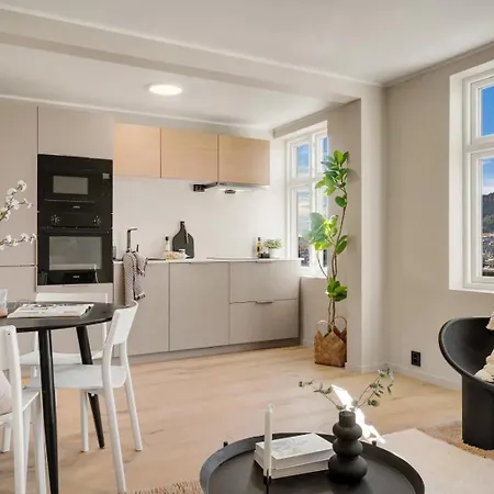 Panorama - View In L 1-bedroom ברגן