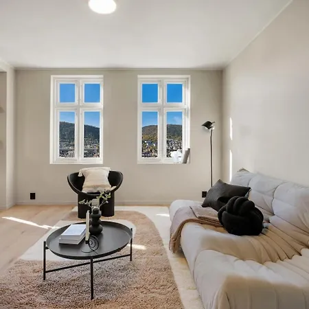 Panorama - View In L 1-bedroom 卑爾根